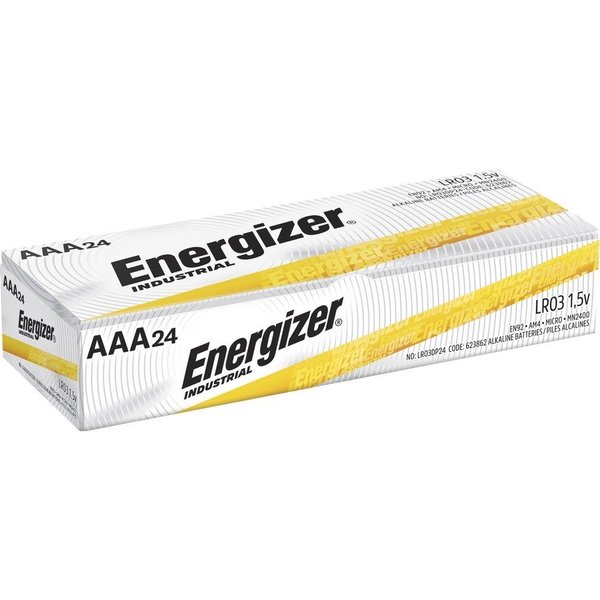 Eveready BATTERY, ALKA, INDUST, AAA, 24 EVEEN92